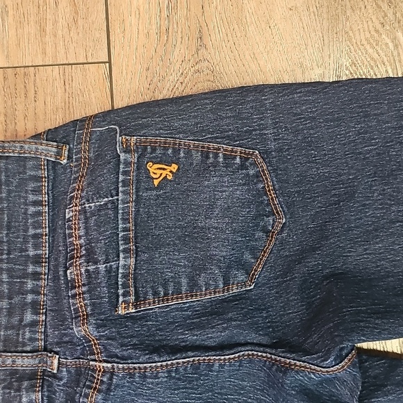 Women's, Blue, Skinny, Jeans, Vip, Stretch, Dark, Casual, Summer, Vacation, - Picture 2 of 7